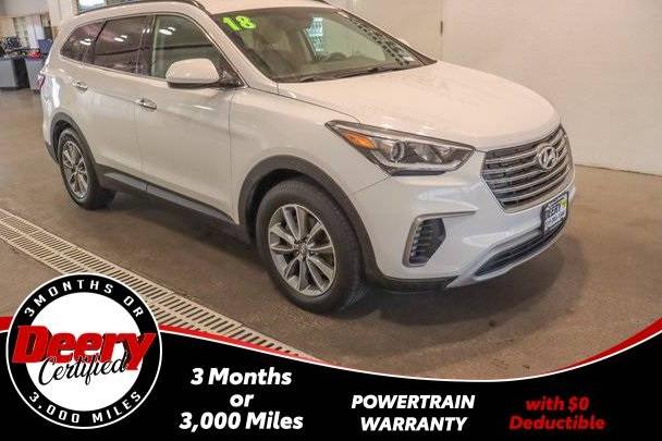 HYUNDAI SANTA FE 2018 KM8SM4HF4JU273090 image